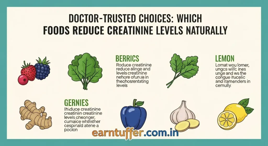 Doctor-Trusted Choices: Which Foods Reduce Creatinine Levels Naturally
